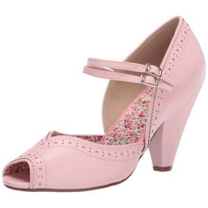 Bettie Page Women's Bp403-Nellie Pump 11 Pnk